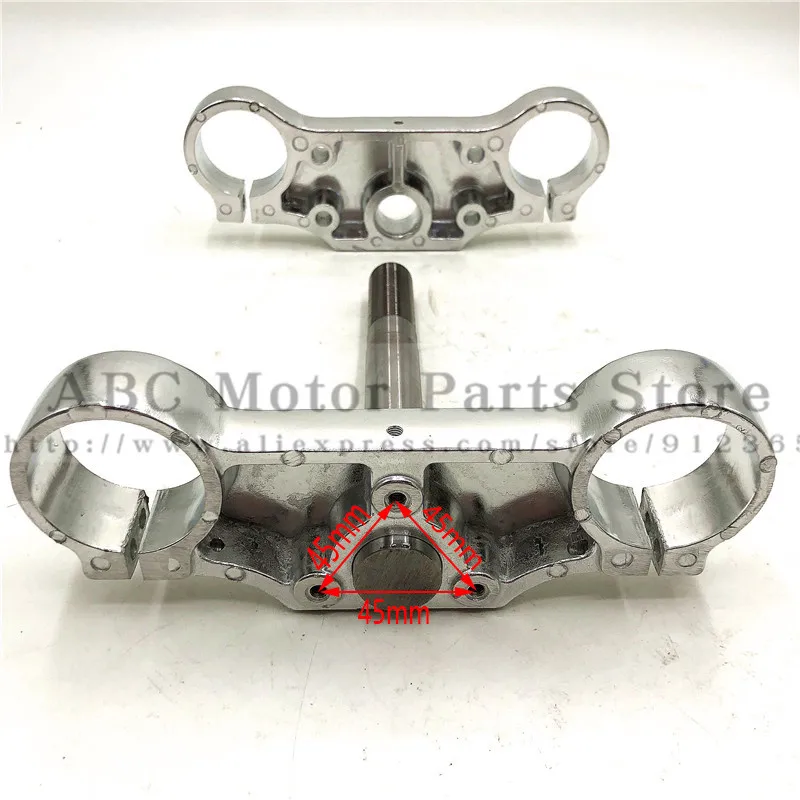 Алюминиевый мотоцикл 22 мм 7/8 &quotРуль Riser Mount Bars 45 48 Перевернутый Амортизатор