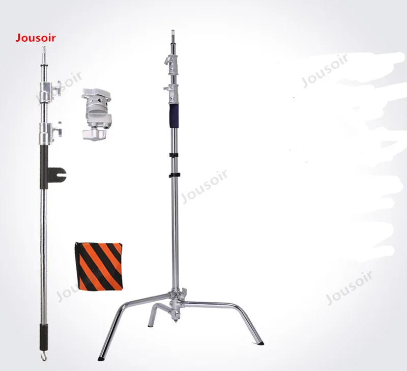 K-1 Magic leg +215G bold top lamp frame stainless steel crossbar oblique arm bracket film and television CD50 T03 | Электроника