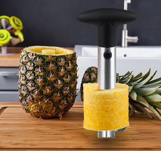1 шт. устройство для чистки ананасов и фруктов|fruit pineapple corer slicer|pineapple corerpineapple slicer |