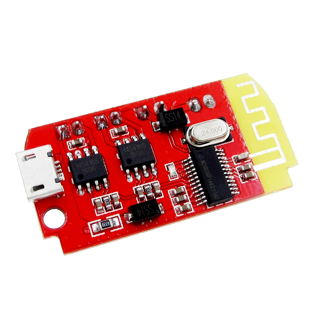 Плата цифрового усилителя звука DC 3 7 в 5 В Вт двойная плата DIY Bluetooth динамик