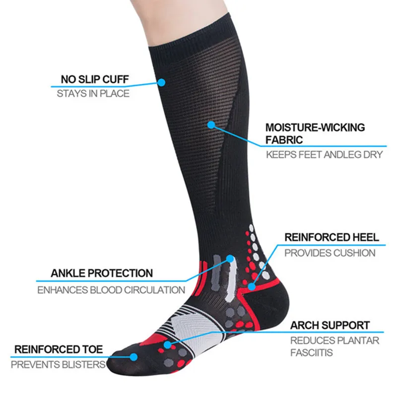 

Professional Brand Sport Socks High Quality Breathable Road compression Socks Outdoor Sports Racing Cycling Socks football socks