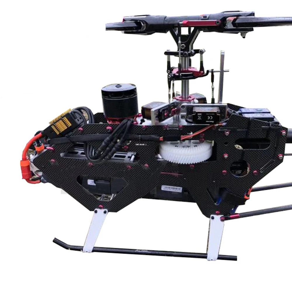 Новое поступление KDS AGILE A7 6CH 3D Flybarless 700 класс RC вертолет комплект с EBAR V2 гироскопом
