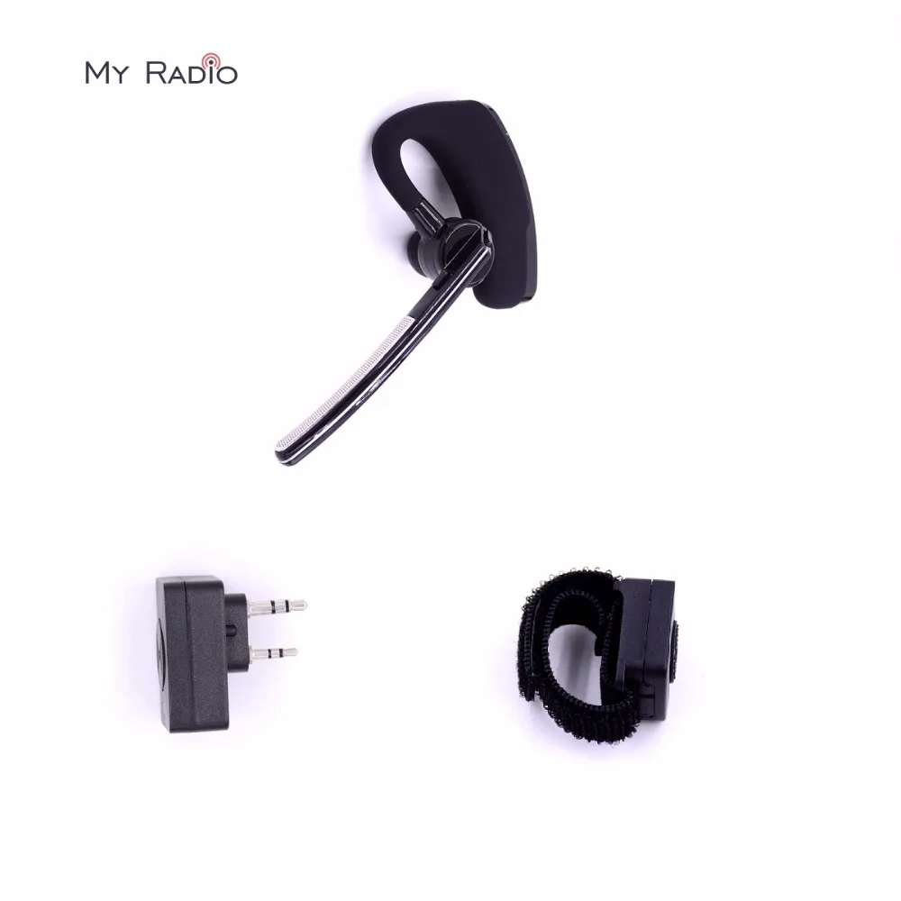 Беспроводная Bluetooth гарнитура Transeciver с кнопкой PTT для Motorola KENWOOD TYT BAOFENG ham