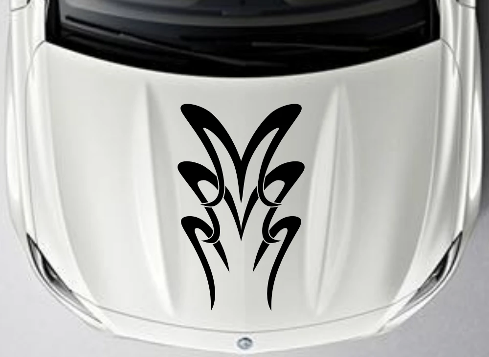 Автомобильный вазы с наклейками полосками Крест племенной 15 ''x 25&quot