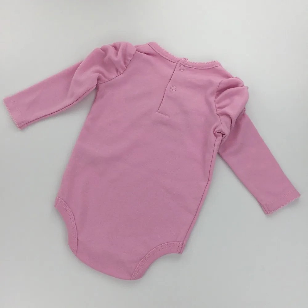 Л. MY. КУ Новорожденный Девочка С Длинным Рукавом боди Clothing Розовый Весна Осень
