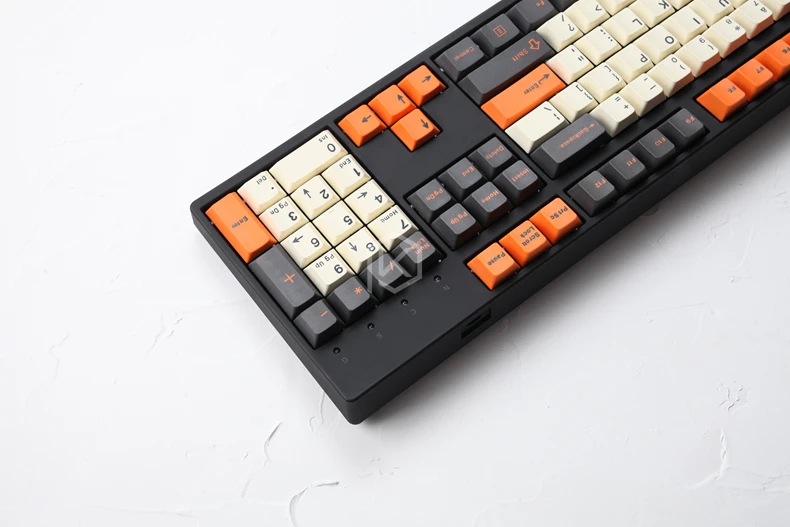 Pbt doubleshot колпачки Вишневый профиль карбоновый цвет бежевый оранжевый серый для xd60 xd64 tada68 96 xd84 xd68 1800 87 tkl 104 ansi