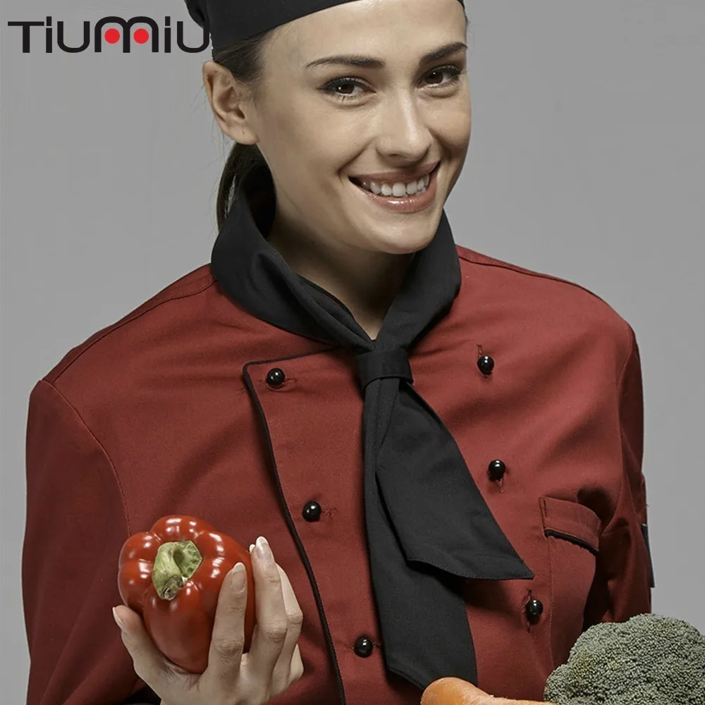 Поварский шарф Кухня красочные украшения гостиницы полотенца для пота Кук для официантов и официанток лестница галстуком-бабочкой готовить парикмахеров аксессуары для спецодежды