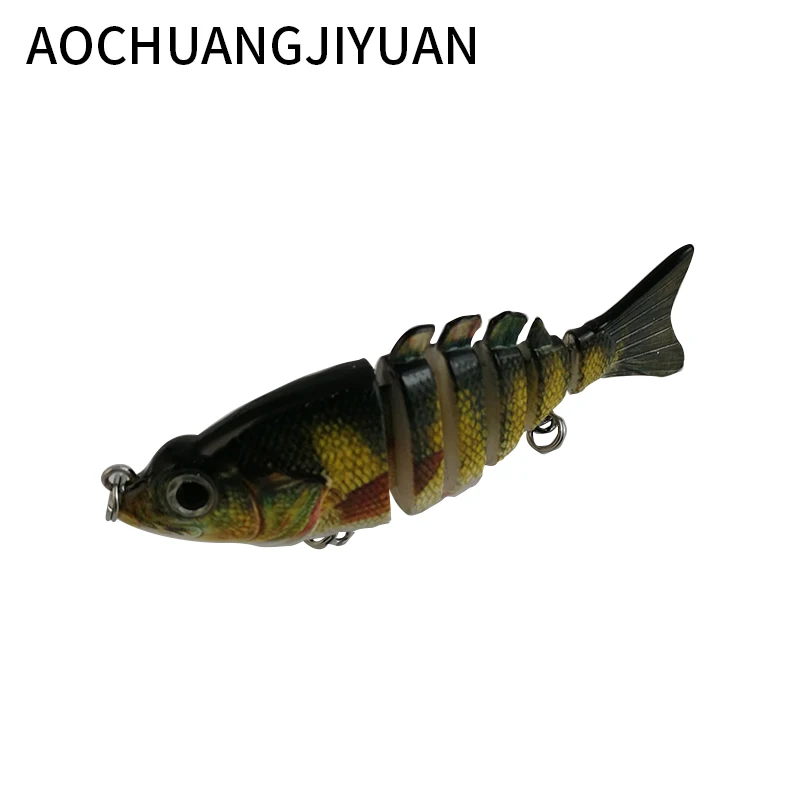 13 см 20 г рыболовные воблеры 6 сегментов Swimbait Crankbait приманка для рыбалки с