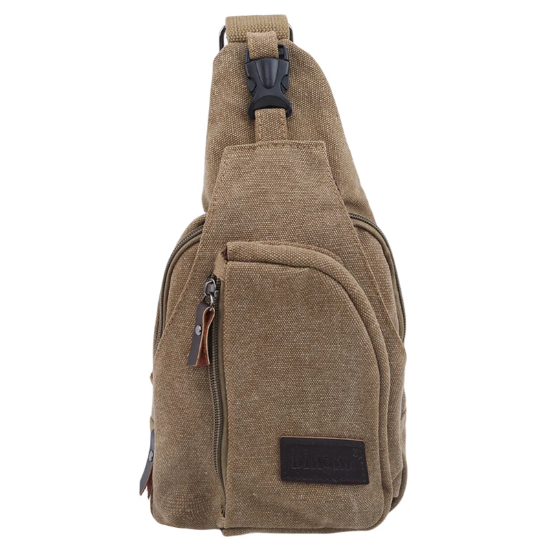 Hot 2019 Fashion Vintage Men Crossbody Bags Chest Bag Canvas Water Proof Handbags For Male Pouch Bum Hip | Багаж и сумки