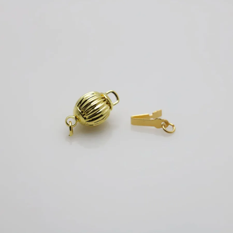 10 шт. оптовая продажа оснастка золотого цвета для кнопки фитинг аксессуаров