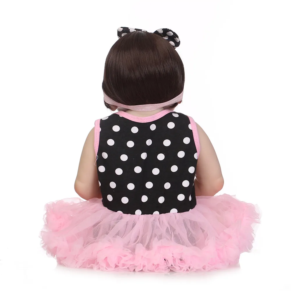 57 см новый полный Средства ухода за кожей силикона Reborn Baby Doll Игрушечные лошадки