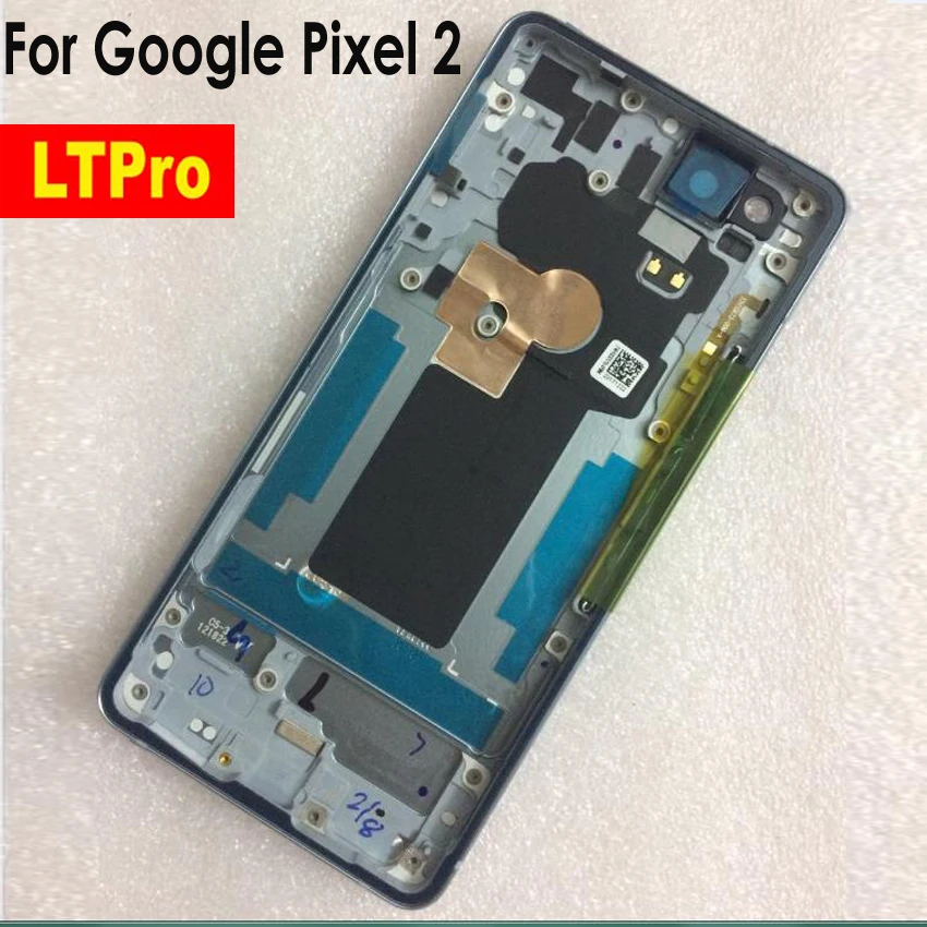 

LTPro NEW Battery Cover Metal Back Rear Cover Door For Google Pixel 2 Housing Case Replacement Parts