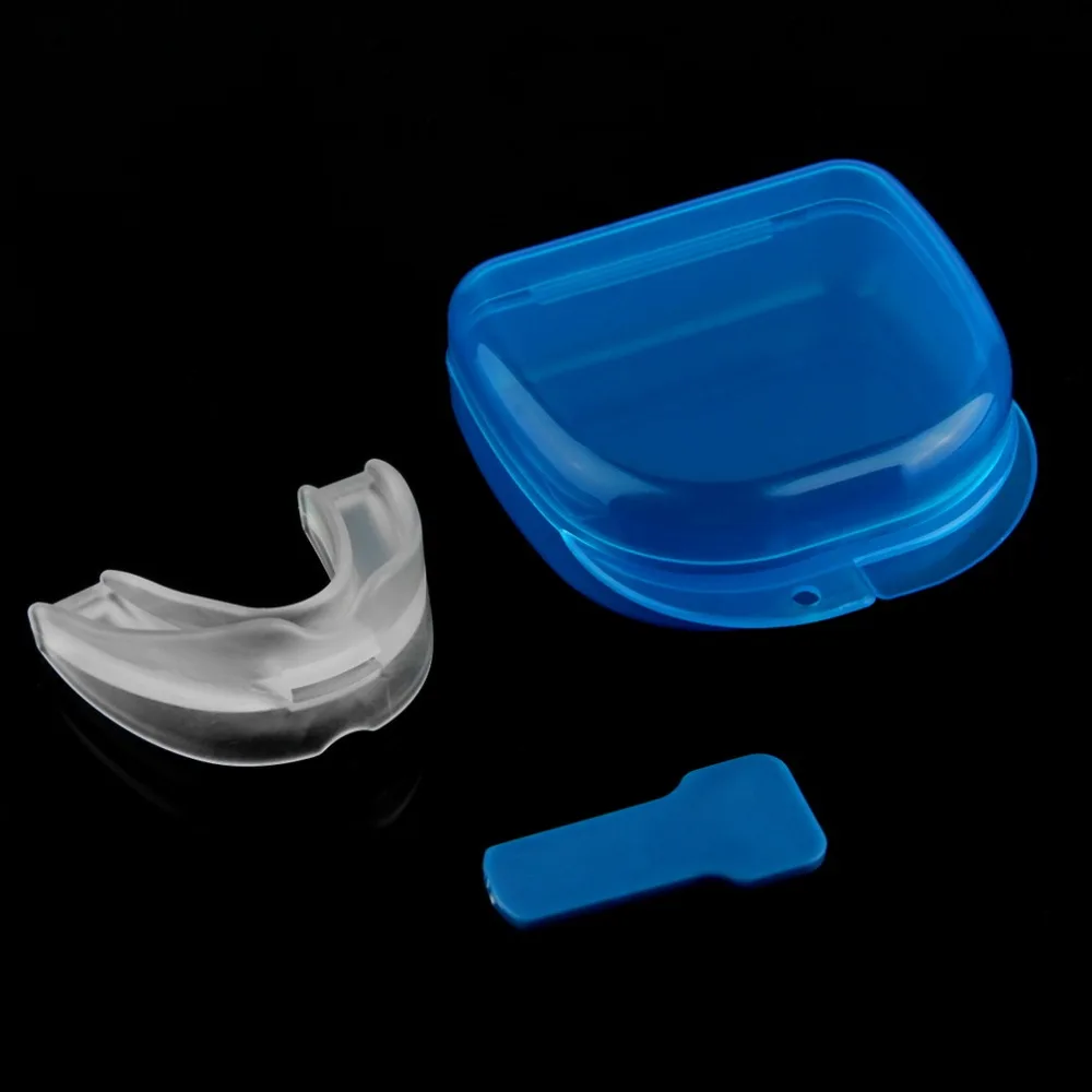 

Silicone Dental Anti Snoring Snore Stopper Anti Snore Mouthpiece Tray Stopper Sleep Aid Apnea Mouthguard Nose Clip Health Care