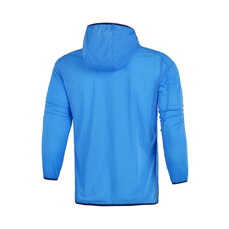 Li-Ning Мужская ветровка для бега Pro-Jogger 89% нейлон 11% поликарбаминат супер светильник