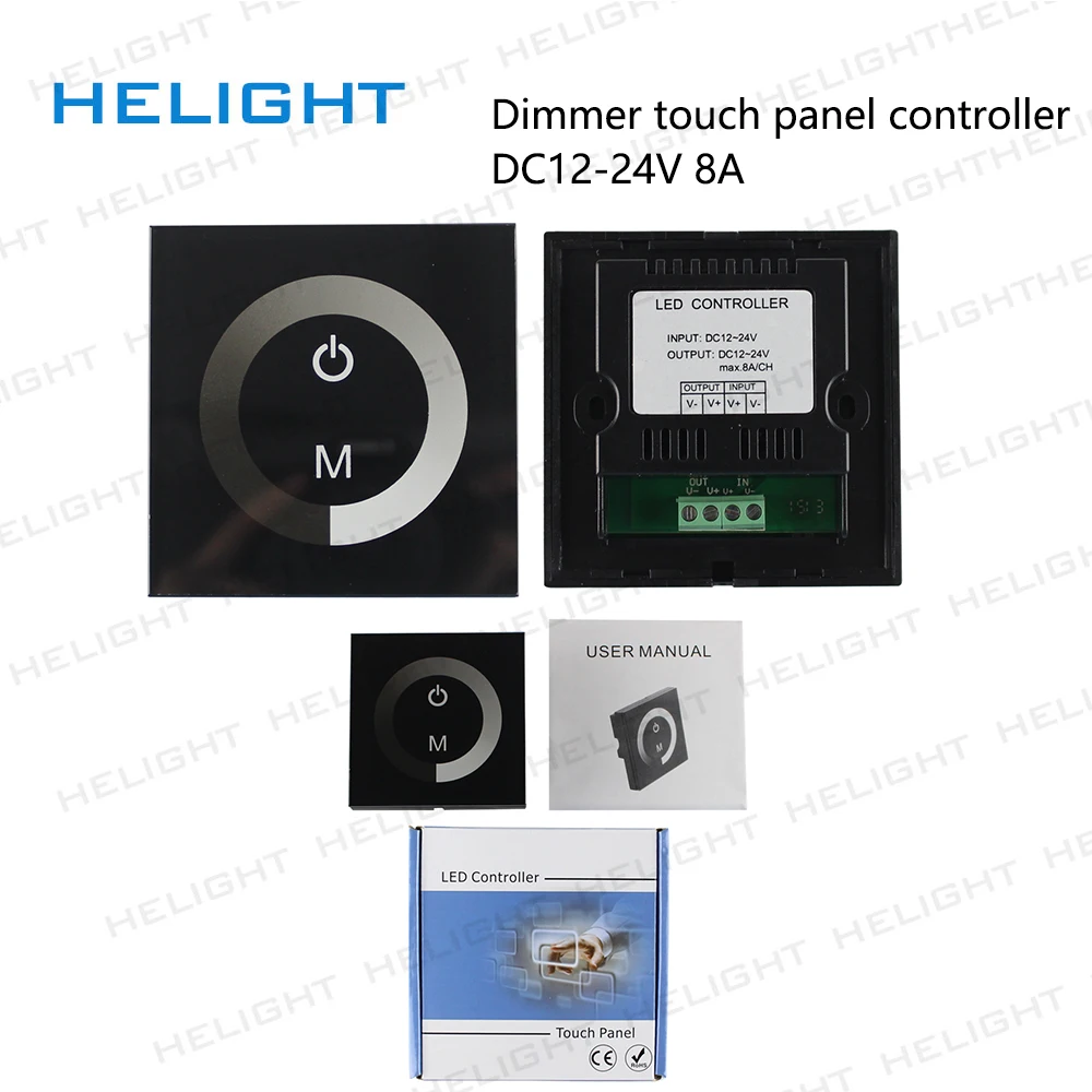 DC12 24V DIY домашнее освещение диммер контроллер Сенсорная панель домашний