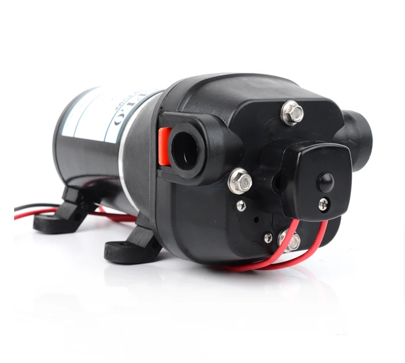 Электрический водяной насос мембранный 750lph DC12V 120 Вт 35psi лифт Макс 20 м RV Морской и