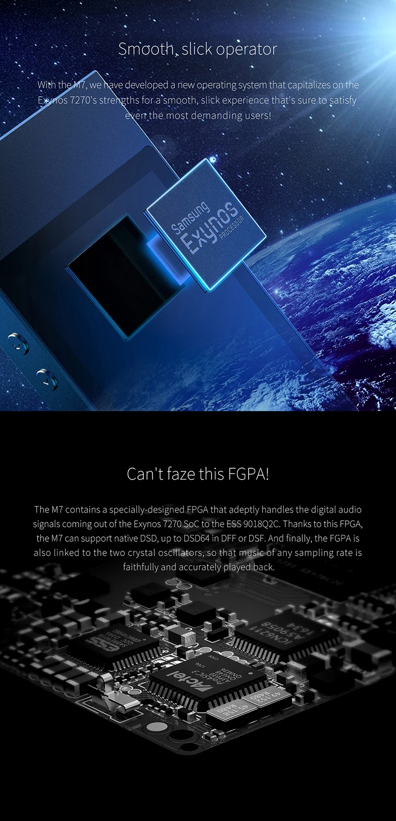 FiiO M7 с 32 Гб tf-картой высокого разрешения без потерь Музыкальный плеер Bluetooth 4,2 aptx-hd LDAC сенсорный экран MP3 с поддержкой fm-радио