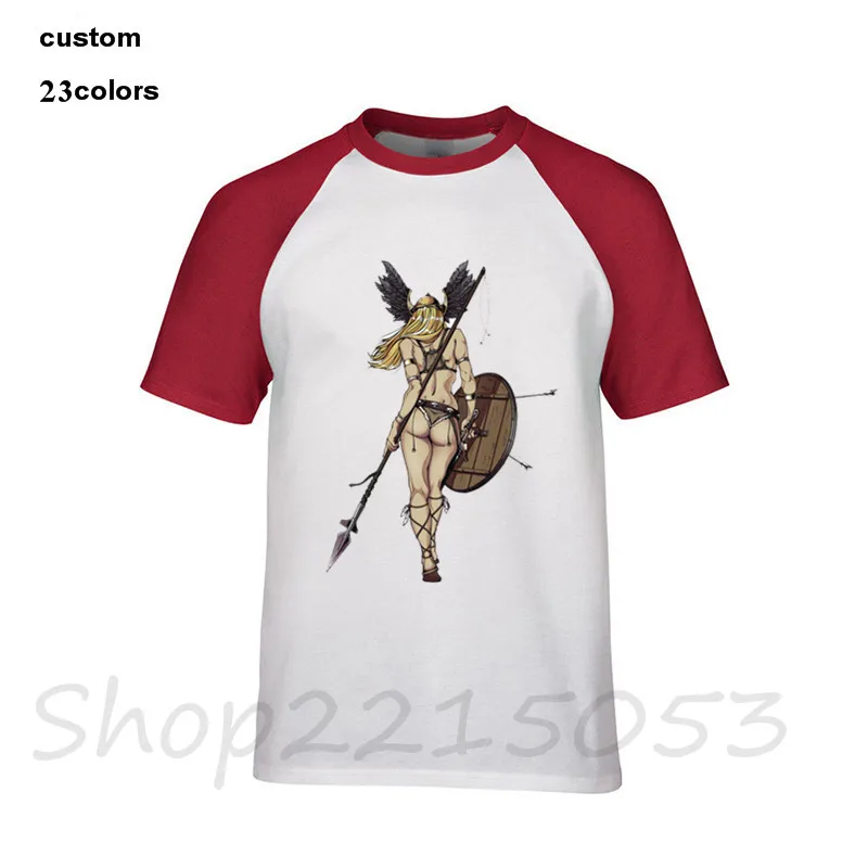 Уличная одежда Valkyrie of Ravens Vikings winy tree Toga waifu Boku No Hero academic Мужская футболка Sugoi