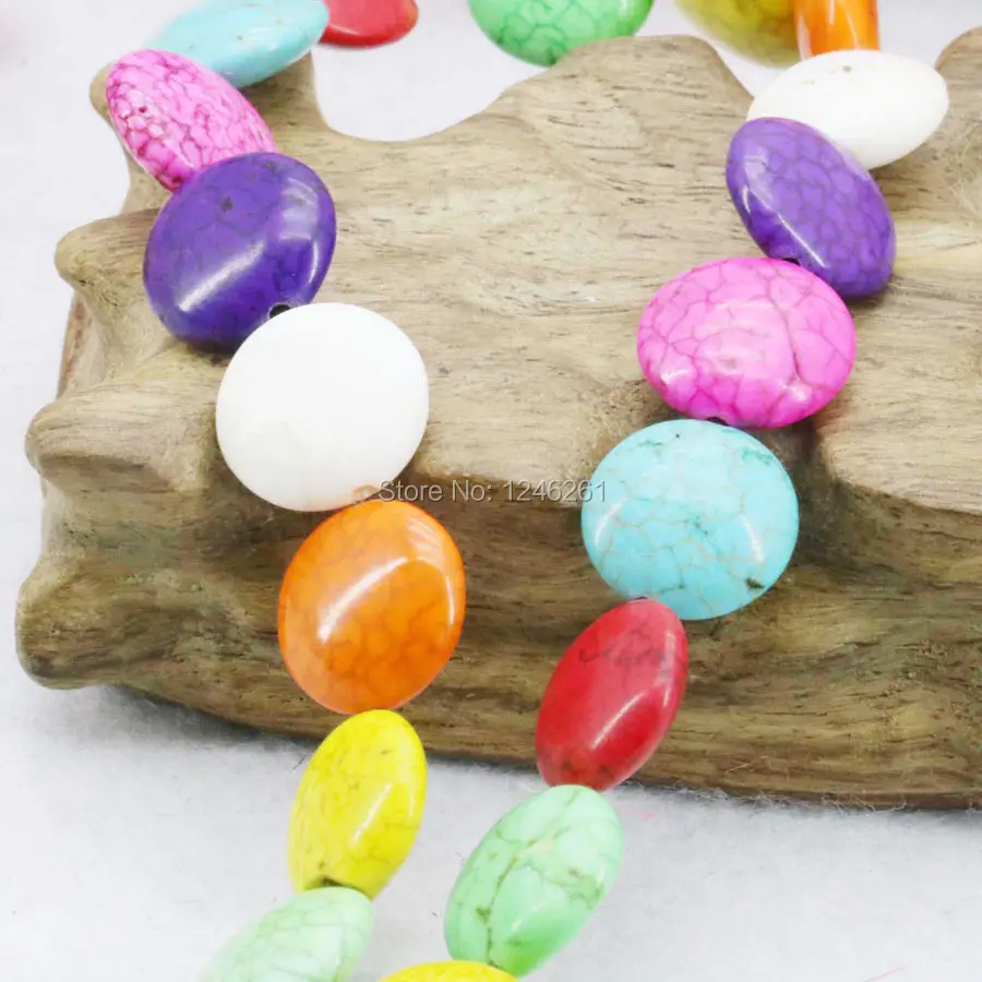 

12mm DIY Loose Beads Accessories Jewelry Colorful Round Turkey Stone For Necklace Bracelet Howlite Stripe Women Girls Gifts Gems