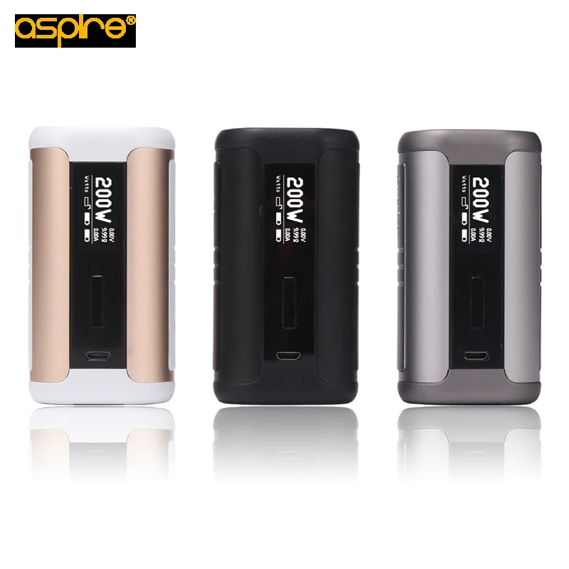 Aspire оригинальный Спидер 200 Вт коробка мод Li для Athos Танк комплект Электронная