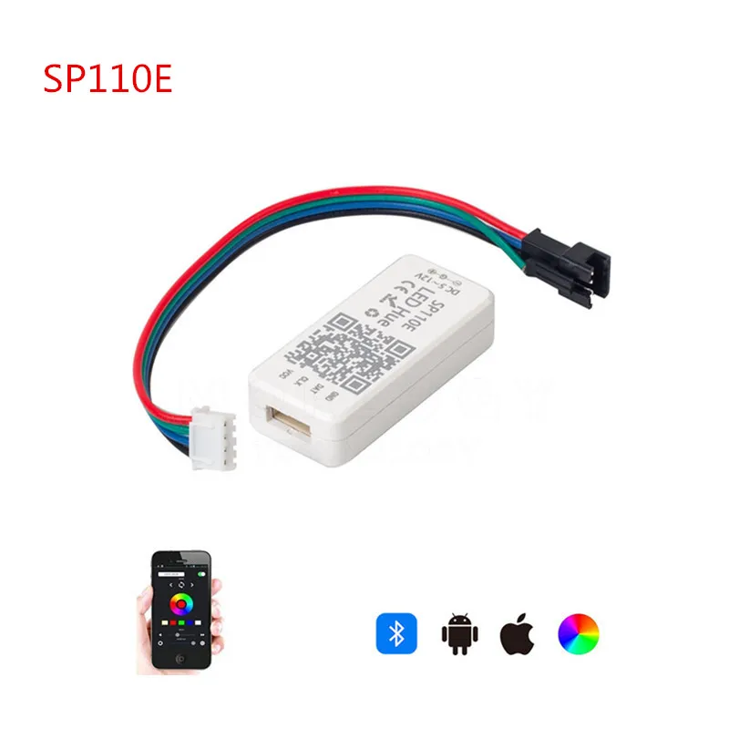 SP105E SP106E SP107E SP110E симфония работы при прослушивании музыки по Bluetooth контроллер WS2812