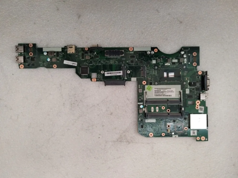 Материнская плата для ноутбука Thinkpad L560 i7 6600U. FRU 01LV957 01LV953 01LV954 00UR881 01LV971 00UR724 01LV972