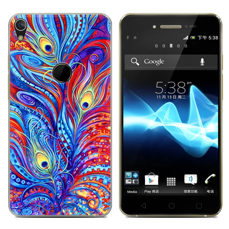 Чехол для телефона чехол alcatel Shine Lite 5080X 5 дюймовый Модный мягкий дизайнерский арт