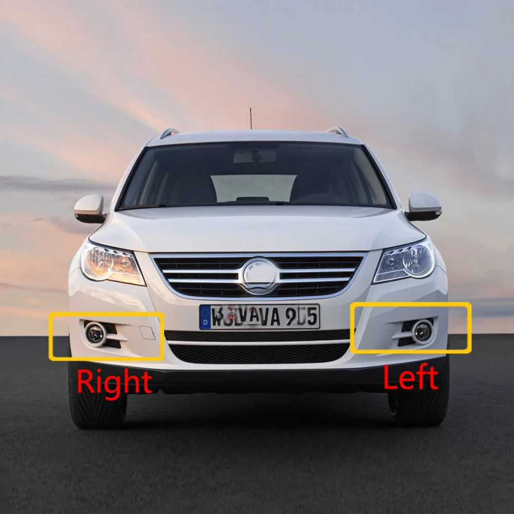 Светильник РА для VW Tiguan 2007 2008 2009 2010 2011 Автомобильный Стайлинг Новая передняя