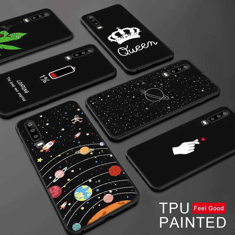 ТПУ Окрашенные чехол для huawei P30 P20 Lite P30 P20 Pro Чехол Мягкий силиконовый чехол s для смартфона Honor 8X10 9 Lite 10i 20i V20 вид 20 8X Max 10 8S