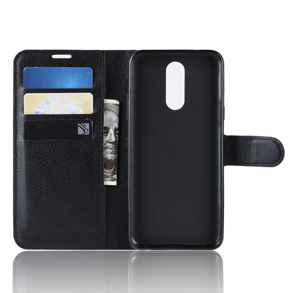HUDOSSEN For LG K40 LM-X420EM Case Luxury Phone Protective Coque K12+ K12 Plus Flip Cover Wallet Leather Bags | Мобильные телефоны