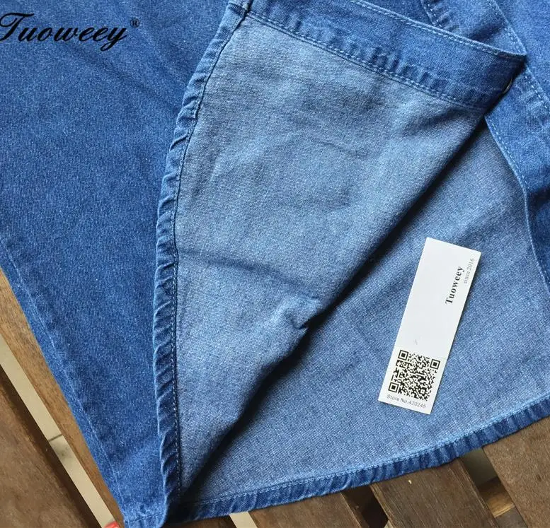 

loose Casual Plus Size cotton 2018 New Fashion shirt jeans women Vintage Pockets blue fashion Denim Blouses ladies Shirt Blusa
