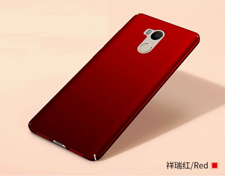 Роскошные Жесткий Пластик Матовый Case для Xiaomi redmi 4 Pro Простые случаях Для Полный