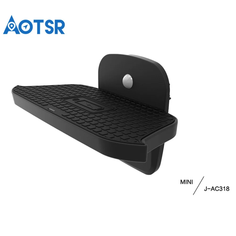 Aotsr Wireless car charger for BMW MINI F55/F56 2017-2019 Intelligent Infrared Fast Wirless Charging Car Phone/Sumsang/Nokia |