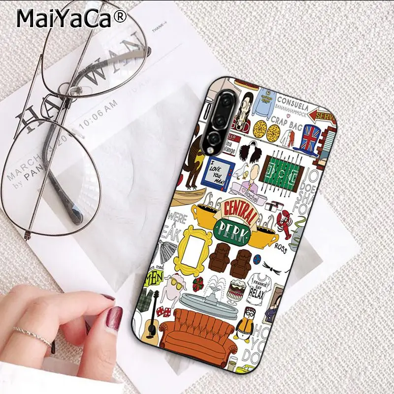 MaiYaCa друзья ТВ шоу как вы doin чехол для телефона Huawei P20Lite P30Pro P Smart Y5 Y6 Honor8A 8C 10i Nova3