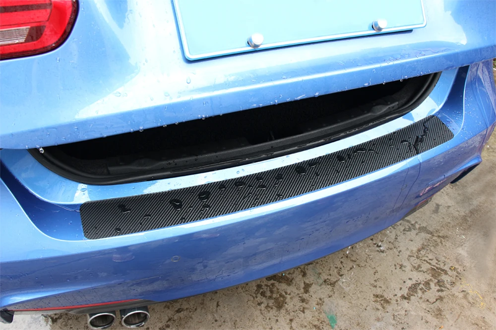 Универсальная автомобильная накладка на задний бампер для KIA RIO Ford Focus Hyundai IX35 Solaris