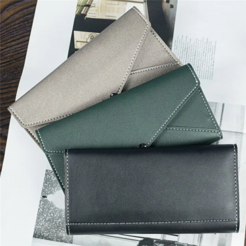 Большая емкость многофункциональный клатч сумка Шампань женский кошелек