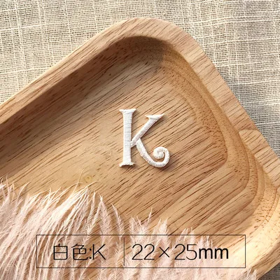 LETTER K Изысканные 26 Английских Букв торт нашивки в виде цветков розы железная аппликация для одежды DIY аксессуары железные нашивки для свадебного платья - Цвет: LETTER K