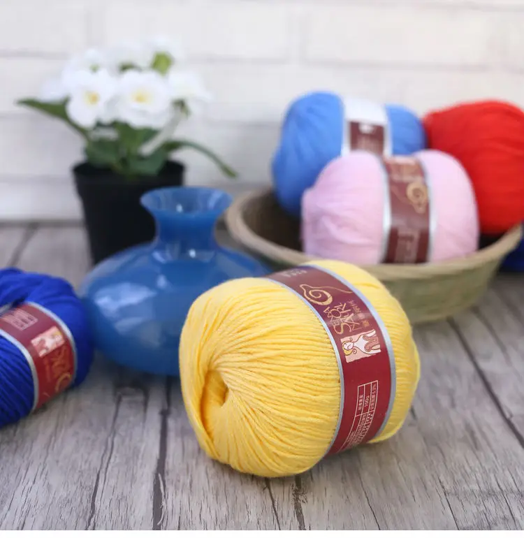 Бесплатная доставка овечья шерсть биологический кашемир пряжа Toyobo для ручного