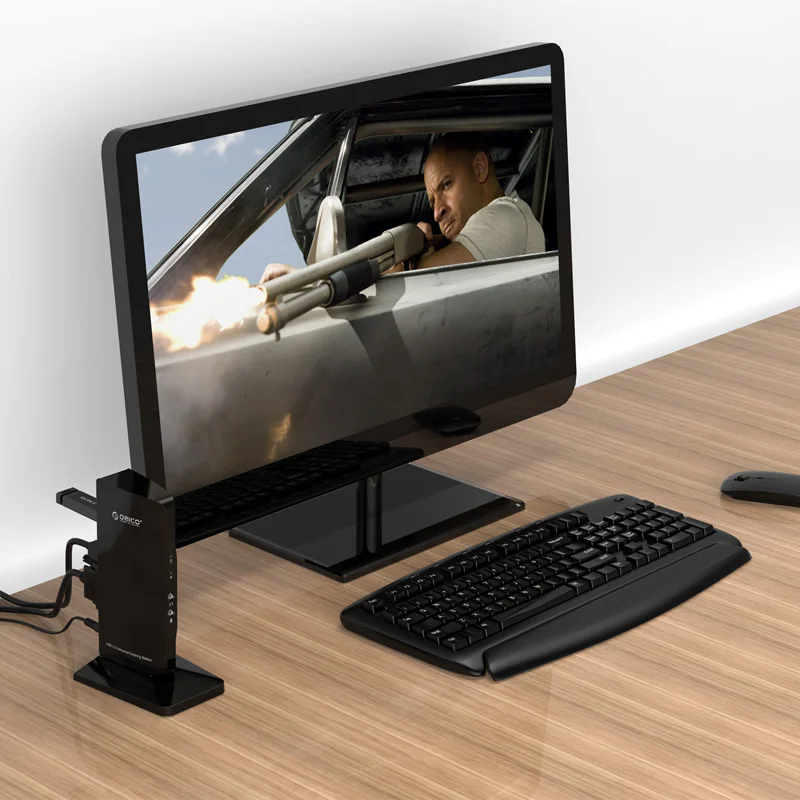 Док станция ORICO универсальная многофункциональная док с 4 USB 3 0 и разъемом для