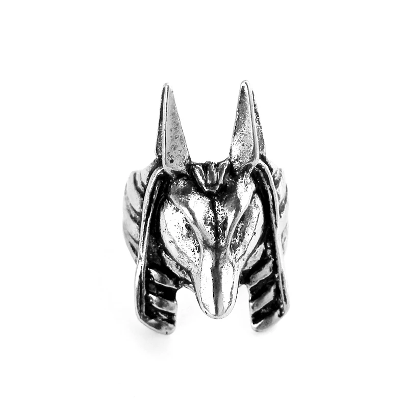 Крутое кольцо Kaen Chronicles Anubis для мужчин модные ювелирные изделия античное