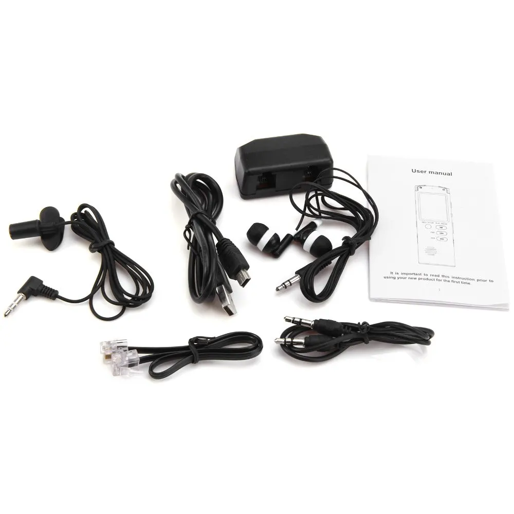 T60 Профессиональный 8 ГБ Отображения Времени Записи Digital Voice/Audio Recorder Mp3-плеер