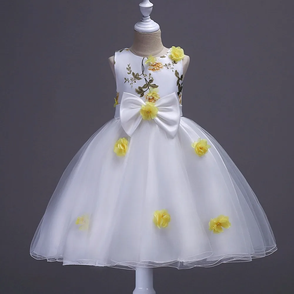 Ruthshen новинка 2018 года платья для девочек с цветами бабочки красные фиолетовые