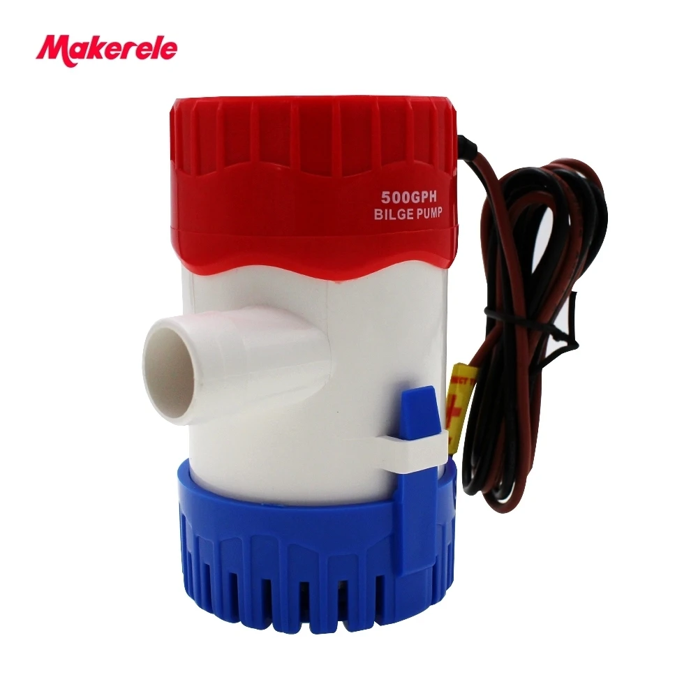 24V 12V Трюмный насос 1100GPH 750GPH 500GPH 350GPH Новый Электрический водяной для лодок