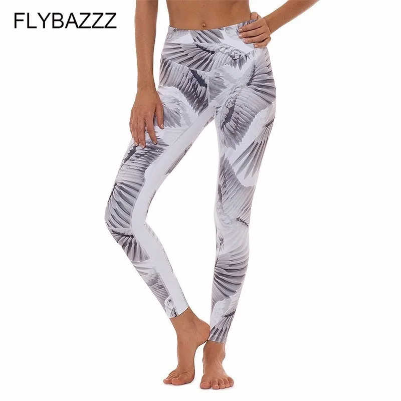 Леггинсы женские для фитнеса эластичный пояс облегающие штаны полной длины с