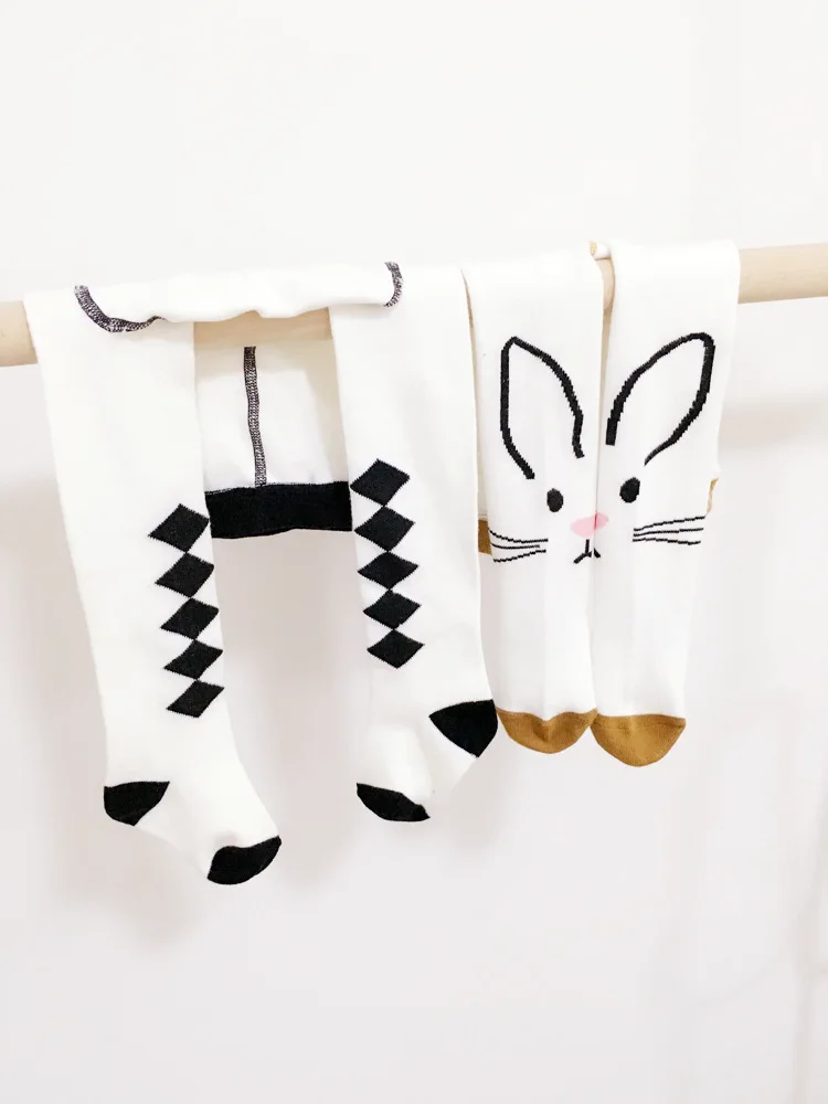 Детские колготки в клетку для малышей новорожденных мальчиков и девочек штаны