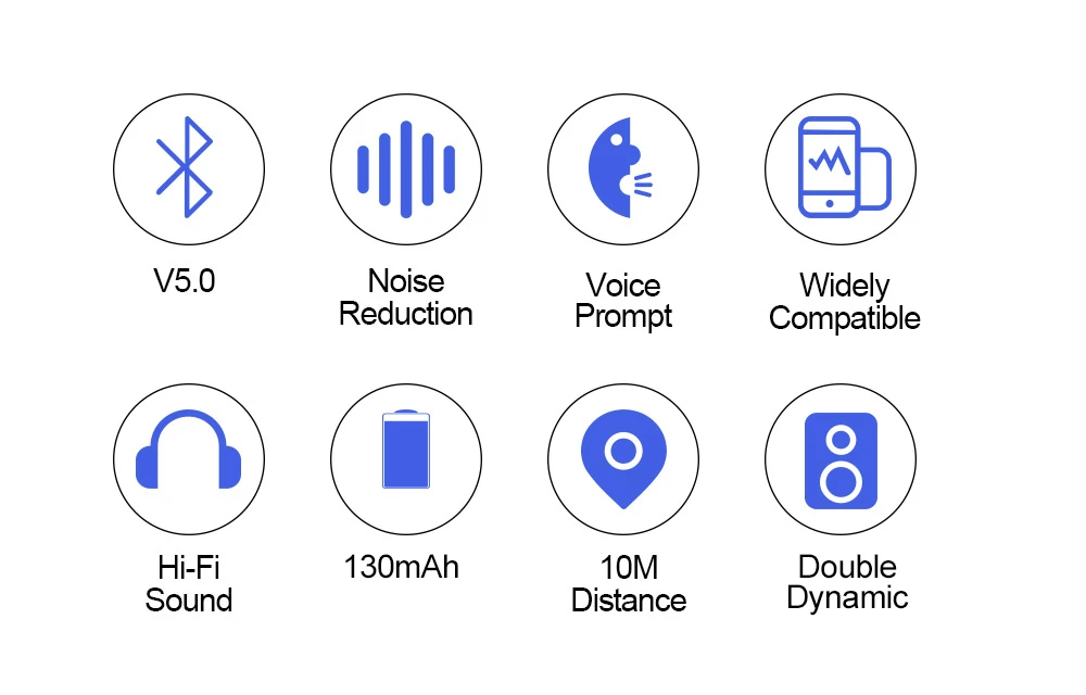 ALWUP I8X двойные динамические Гибридные Bluetooth наушники, беспроводные наушники, двойной блок привода, глубокий бас, беспроводная Bluetooth гарнитура V5.0