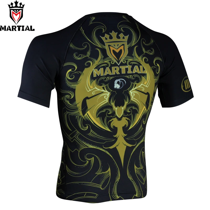 Боевые искусства: Capricorn оригинальный дизайн rashguard ММА футболки боксерские