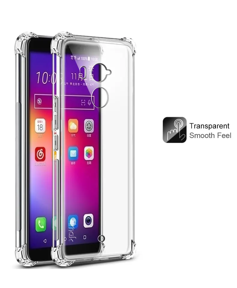 Original iMAK Airbag Super-slim Soft Phone cases for HTC U11 Plus Bumper case +Soft protective Film For Case |