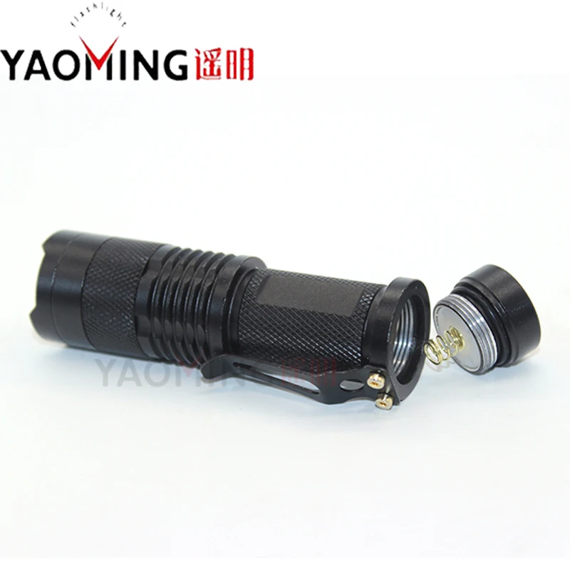 CREE Led 365nm УФ Фонарик фокусировка Регулируемая мини лампа Blacklight SK68 фиолетовый свет
