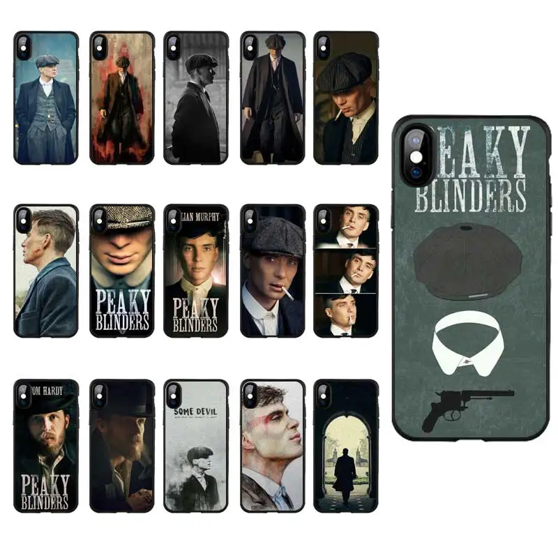 M275 Peaky Blinders Black Silicone Case Cover For Apple iPhone 11 Pro XR XS Max X 8 7 6 6S Plus 5 5S 5G SE |